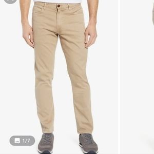 Faherty Men's Comfort Twill 5-Pocket 2.0 Pants Tan